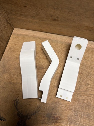 Soporte de cámara para dardos de coche para Winmau Plasma blanco - Imagen 4 de 5