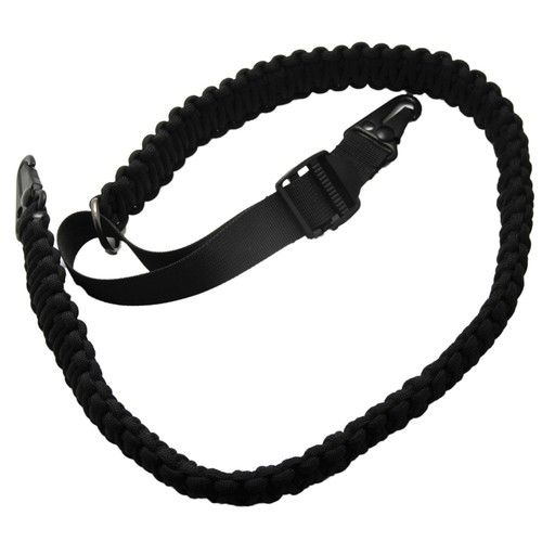 Adjustable Paracord Rifle Gun Sling Strap With Swivels Hunting Accessories - Picture 8 of 19