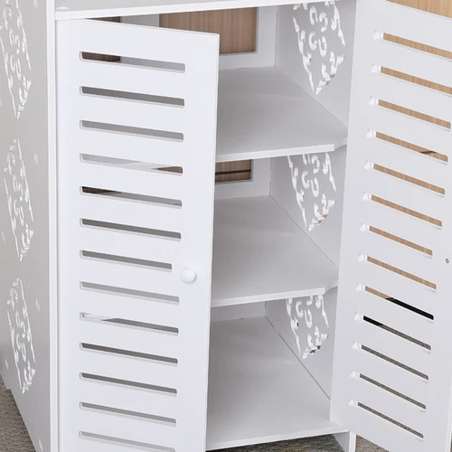 5 Tier Wooden Shoe Rack Storage Shelf Unit Cabinet Organiser Footwear Stand UK - Picture 35 of 45