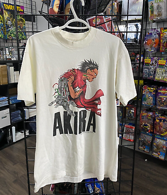 Akira Anime Fruit Of The Loom Vintage 1988 T-shirt Men's L Akira Anime Fruit Of The Loom Vintage 1988 T-shirt Men's L