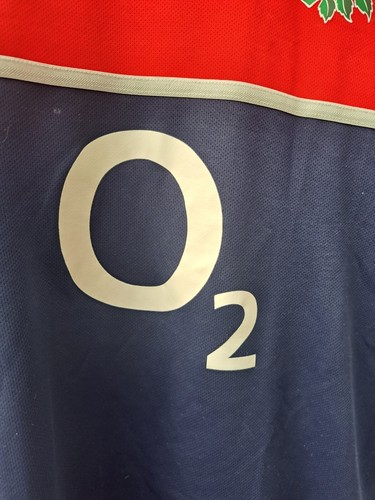 Canterbury England O2 Rugby T-SHIRT (vAPODRI)- Size Medium - Picture 4 of 7