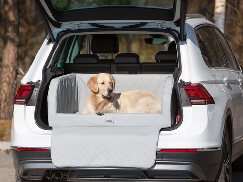 Cama para perro de coche cama para perro manta protectora para coche manta protectora para maletero asiento de coche cuna de viaje - Imagen 11 de 46