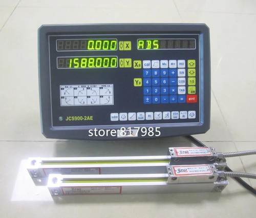 2/3 Axis DRO Display Digital Readout Linear Scales for Bridgeport Mill Lathe - Picture 10 of 16