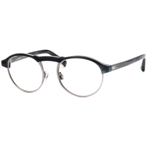 Gafas de sol Warby Parker solo marco Bates 3175 rayas Pacífico/metal redondo 46 mm - Imagen 3 de 6