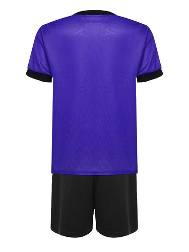 Niños Niños Camisetas de Fútbol Manga Corta Traje Deportivo Trajes de Fútbol de Secado Rápido - Imagen 22 de 68