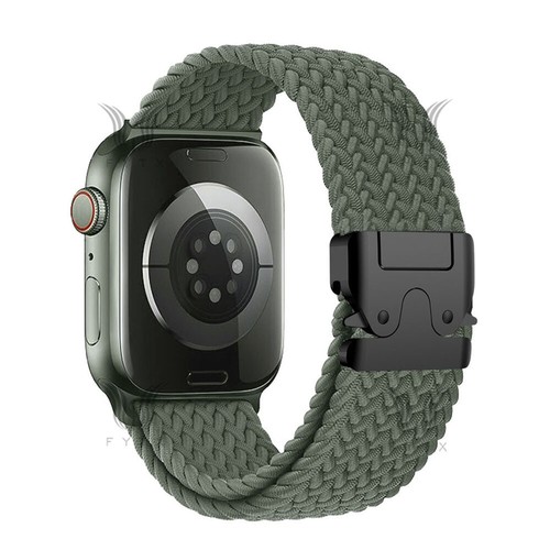 For Apple Watch Ultra 2 49mm Series 10 9 8 7 6 5 4 New Braided Nylon Band Strap - Picture 11 of 30