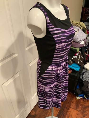 Kensie Purple Tie-Dye Mini Dress, Size Small, NWT! - Picture 5 of 7