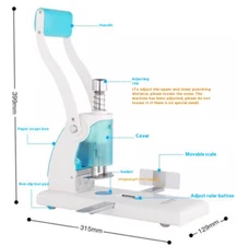 Volume Stapler Hole Punch Large Hole Single Hole Manual Hole Punch Binding