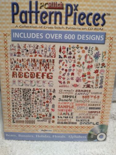 Creative World DMC PC Stitch Pattern Pieces 600 Designs CD ROM Windows 95 Up - Picture 5 of 5