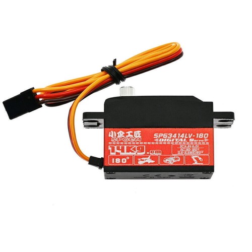 Servo núcleo digital Metal Gear 14KG 180° para 1/10 RC en carretera turismo Drift Car - Imagen 3 de 8