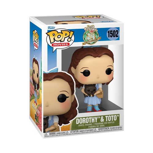 Funko POP! Películas Mago de Oz (85 Aniversario) Dorothy & Toto Vinilo 3.75" - Imagen 2 de 3