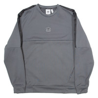 ADIDAS Womens Sweatshirt Grey L