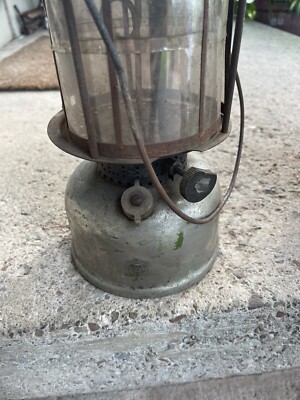 pair of old coleman lanterns quicklite mica HTF RARE FOR PARTS OR
