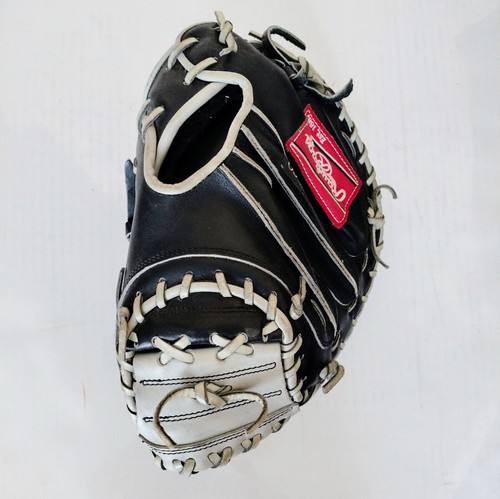 Rawlings PROCM21JB Black Leather 32.5" Baseball Catchers Mitt RHT Piazza Edition - Picture 3 of 8