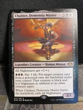 MtG Chainer, Dementia Master x1 Dominaria Remastered NM Magic the Gathering