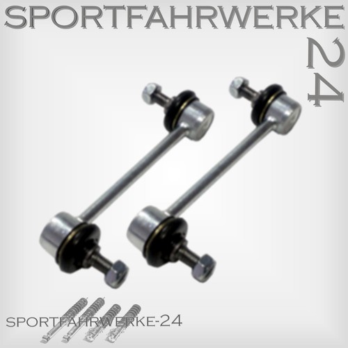 Premium SET Gewinde Sportfahrwerk Koppelstangen Querlenker Domlager BMW 3er E46 - Bild 4 von 6
