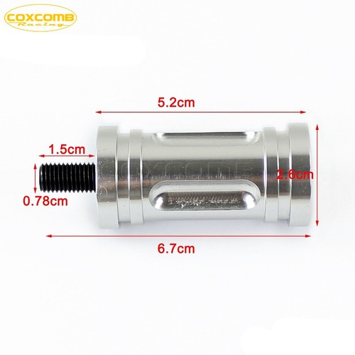 1Pcs CNC Aluminum Silver Shifter Peg For Harley 883R 883L 48 Sportster - Picture 2 of 6