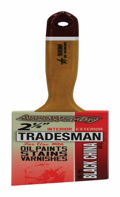 Arroworthy Tradesman Black China Bristle Angle Sash Paint Brush 2-1/2" (740962301073)
