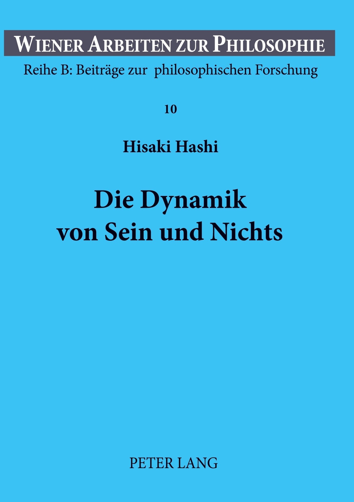 Thumbnail - Die Dynamik Von Sein Und Nichts | Hisaki Hashi | Taschenbuch |