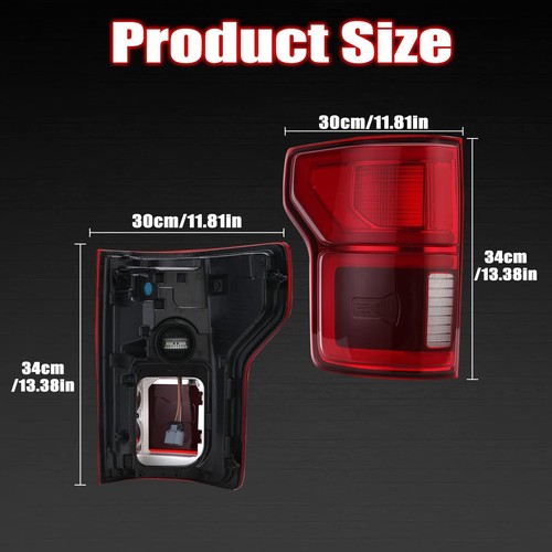 Luz trasera LED MZANJANGE con punto ciego para F150 18-20 KL3Z13405B - Imagen 7 de 7