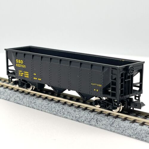 SR Models Con-Cor 83-12C Seaboard 100 Ton 3 Bay Open Hopper SBD 632165 N Scale - Picture 2 of 10