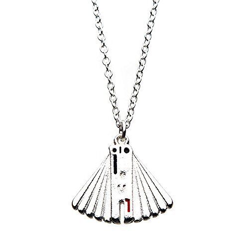 Star Wars Enfys Nest Fan Pendant with Chain - Base Metal Stainless Steel Artwork - Picture 1 of 1