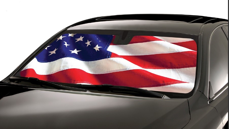Fits only Wagon Driver Mods US Flag Custom Car Sun Shade Windshield for Volvo 2000-2004 V40 Fits only Wagon Driver Mods US Flag Custom Car Sun Shade Windshield for Volvo 2000-2004 V40