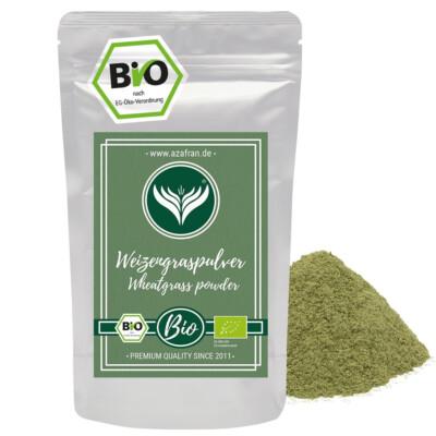 BIO Weizengraspulver , gemahlen getrocknet 500g