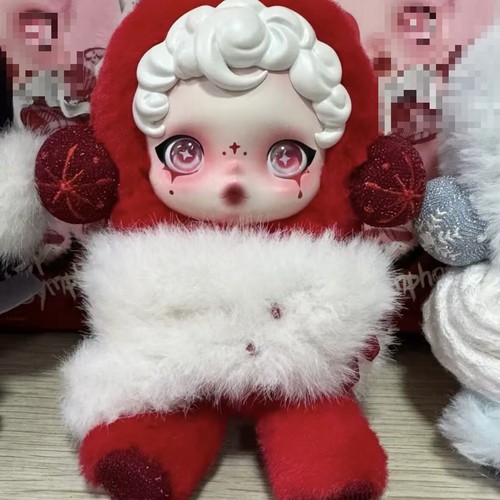 POP#MART SKULLPANDA Sinfonía de Invierno Peluche Serie Juguete Sinfonía de Deseos Muñeca NUEVO - Imagen 4 de 6