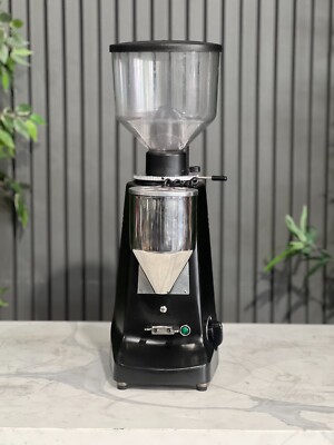 MAZZER MAJOR ELECTRONIC ESPRESSO COFFEE GRINDER BLACK COMMERCIAL