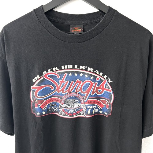 Camiseta Sturgis 2017 Talla S Bicicleta Semana 77ª Anual Black Hills Rally Motocicleta - Imagen 7 de 20