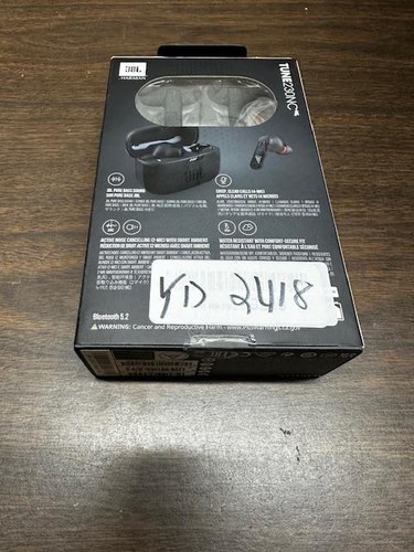 JBL TUNE 230NC TWS Noise Canceling Earbuds Black Only Left Side Works - Picture 3 of 4