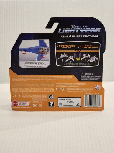 Pixar Lightyear Hyperspeed Series XL15 Spaceship & Buzz Lightyear Actionfigur. - Bild 2 von 4