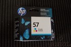 New Sealed Box Genuine OEM HP 57 Color Inkjet Cartridge C6657AN JAN 2018