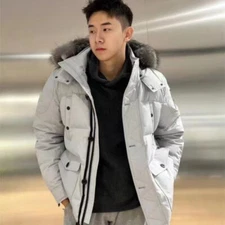 Moose Knuckles Women's and Men's Short Couple's Work Coat