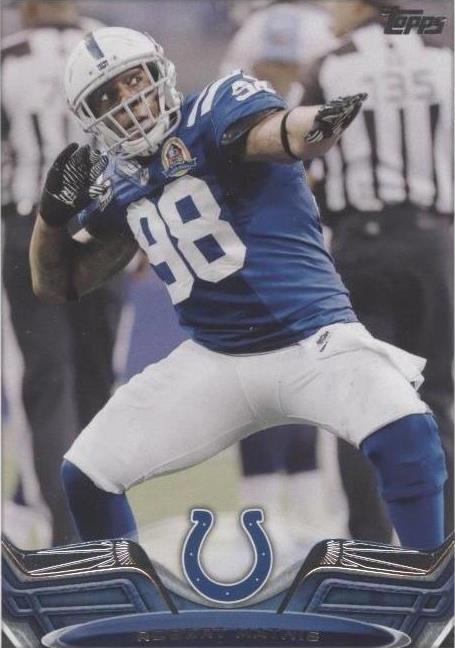 2013 Topps Robert Mathis #366 - 1 of 2