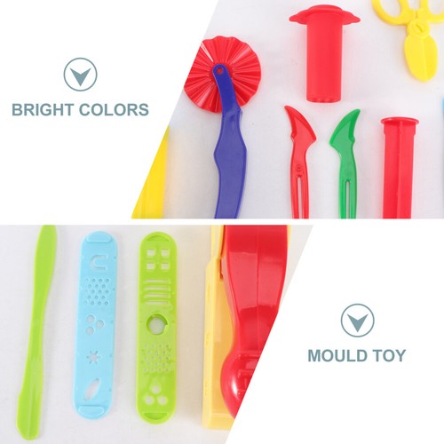 31Pcs Craft Clay Mold Clay Tools Kids Coordination Toy Dough Molds Kids - Picture 2 of 12
