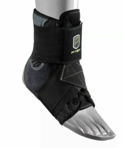 BRAND PTEX Pro Lace up Stability Wraps Ankle Support Brace Size Large