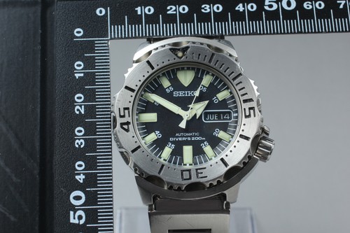 Seiko 1st Gen Black Monster 7S26-0350 Diver's 200m Automatic Men's Watch SKX779 - Picture 12 of 12