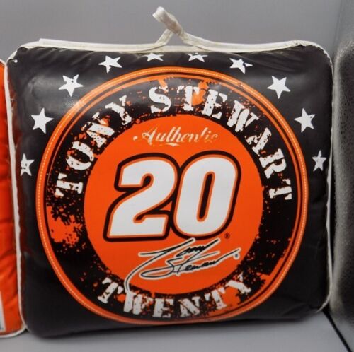 2 Vintage Joe Gibbs Racing Stadium Cushions Tony Stewart Home Depot #20 Nascar