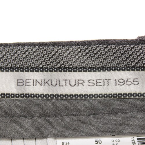 Hiltl NWT Dress Pants Size 50 34 US In Gray Melange Wool Blend P-Flex - Picture 9 of 14
