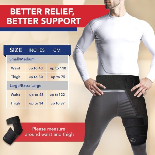 Dr. Arthritis Doctor Developed Strengthening Stabilizing Hip Brace LEFT * L/XL - Picture 4 of 6