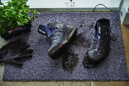 Alfombra de barro Mi alfombra trampadora de suciedad alfombra lavable a máquina (mi algodón carbón vegetal) - Imagen 2 de 9