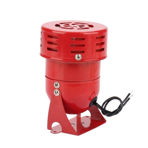 Alarme Moteur MS-190 220V 120DB Rouge Mini Alarme Moteur Métallique Son Industriel Électrique... - Photo 4/8