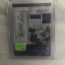 Demarco Murray  Eminence Prominence 2012 Game Worn Patch/auto #20/25