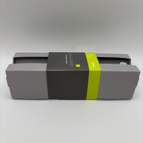 Mitsubishi Uniball Zento Signature Model 0.38mm Silver Roller Ball ink Black NEW - Picture 9 of 14