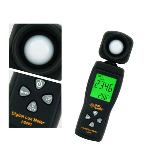 SMART SENSOR Digital Light Meter Illuminometer Luminometer Photometer Luxmeter - Picture 3 of 14