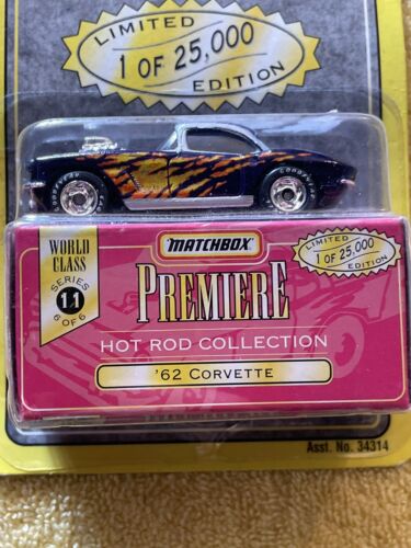 Vtg. ‘97 Matchbox PC Series 11 Limited Ed. #1 Of 25,000 ‘62 Corvette NIB - Picture 4 of 7