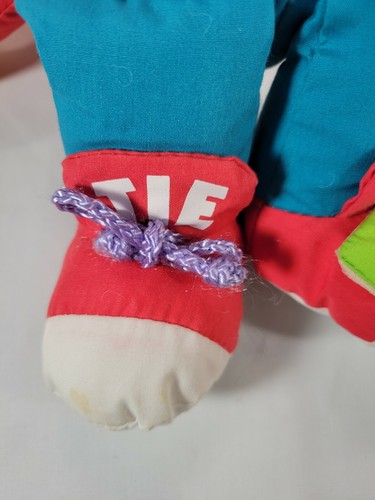 HTF 1995 Vintage Tyco dress up Ernie Plush w cap Rip Zip Snap Crinkle Tie - Picture 7 of 12