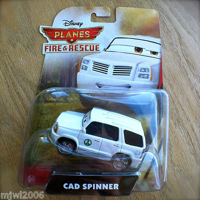 Disney Planes FIRE & RESCUE CAD SPINNER diecast Park